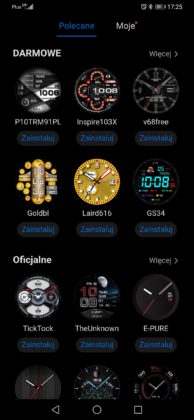 Huawei Watch GT3 tarcze