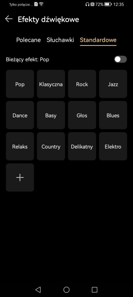 Aplikacja Huawei Muzyka