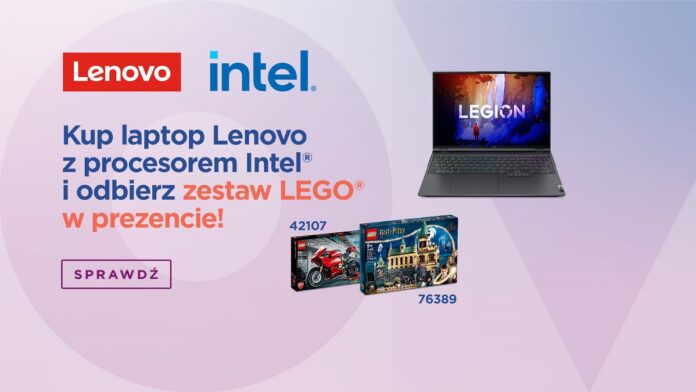Promocja grafika Lenovo x LEGO / fot. mat. prom.
