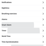 Głowne ekrany w aplikacji Casio Watches (4)
