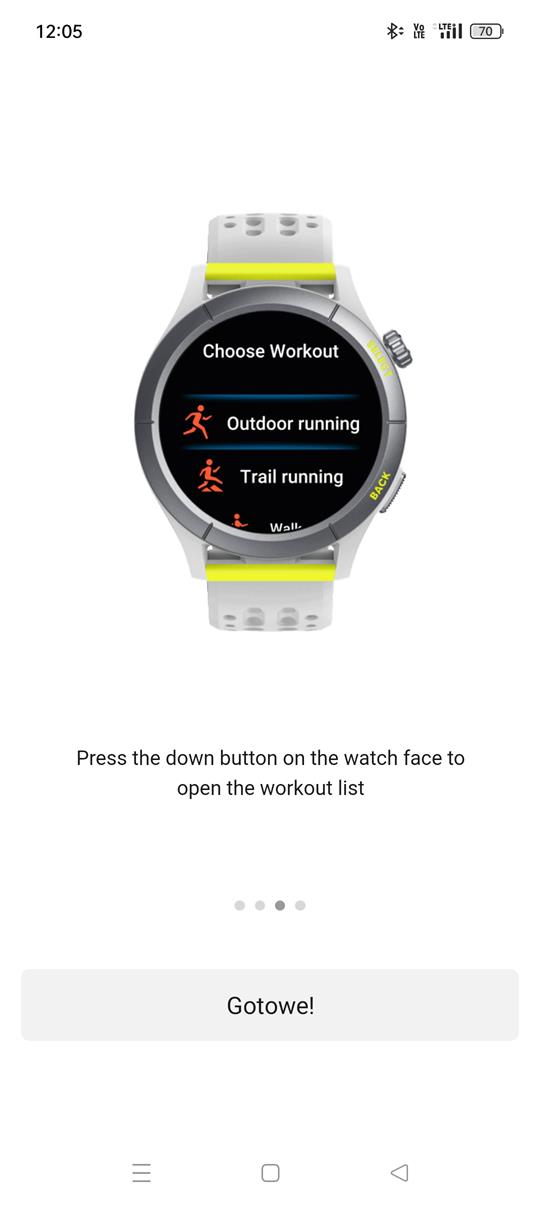 Huawei Watch GT Runner: trening siłowy 1